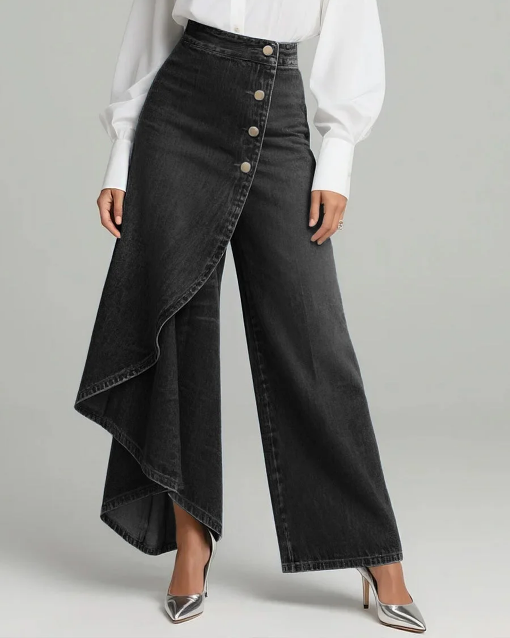 Wikke - Calças jeans de Mulher