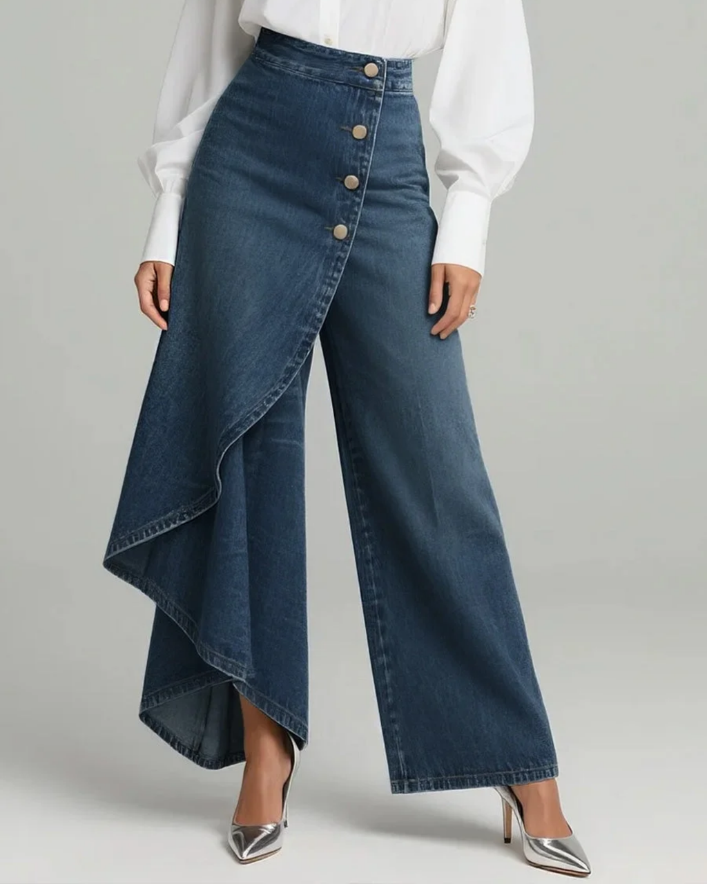 Wikke - Calças jeans de Mulher