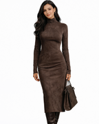Meredith - Vestido midi elegante y casual