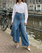 Wikke - Calças jeans de Mulher