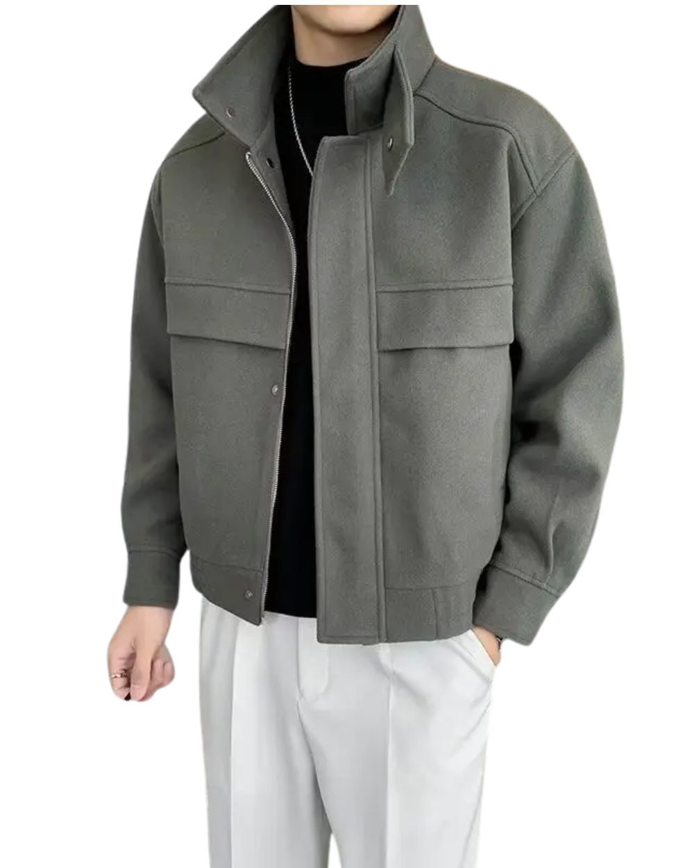 Steven - Abrigo casual elegante